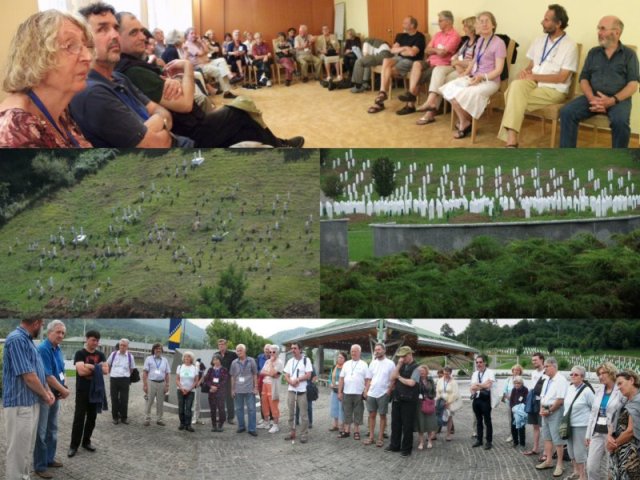 Srebrenica: vizito al la memorcentro